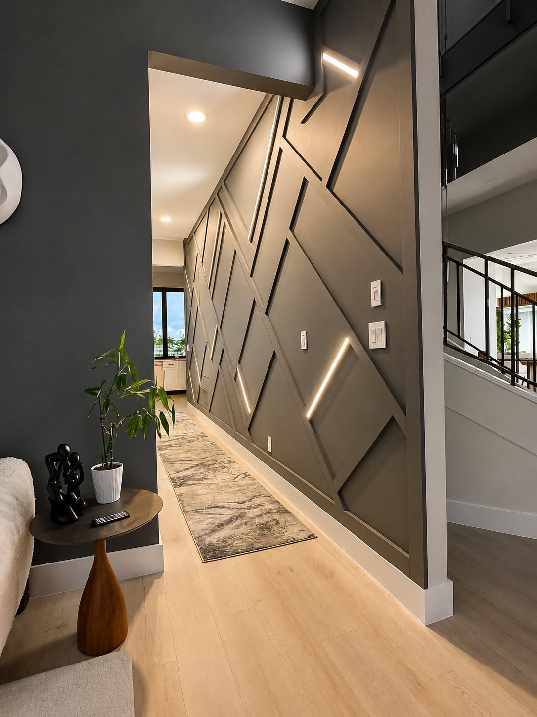 Custom Hallway Redesign